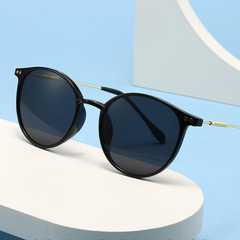 Vintage Fashion Brands - New Round Vintage Sunglasses Women Retro