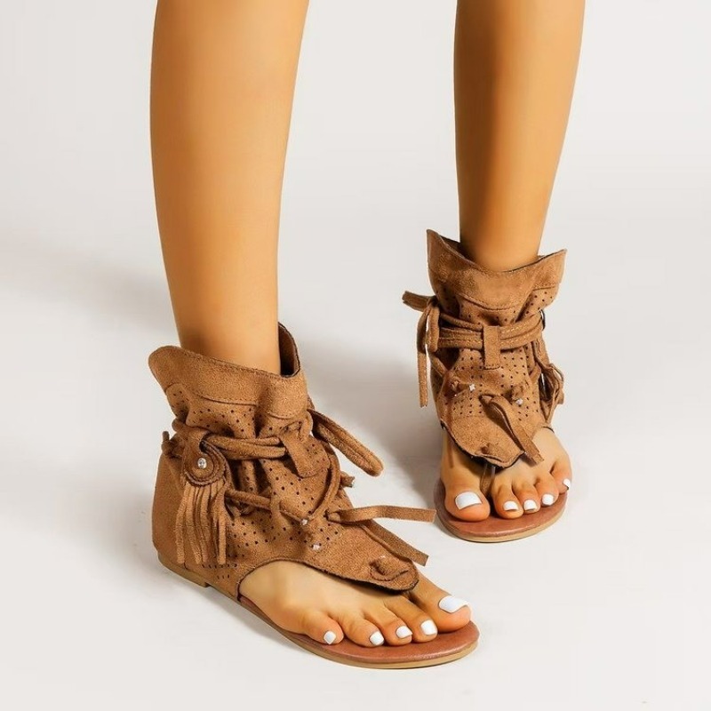 Vintage Fashion Rome - Women's Sandals 2026 Retro Gladiator Ladies