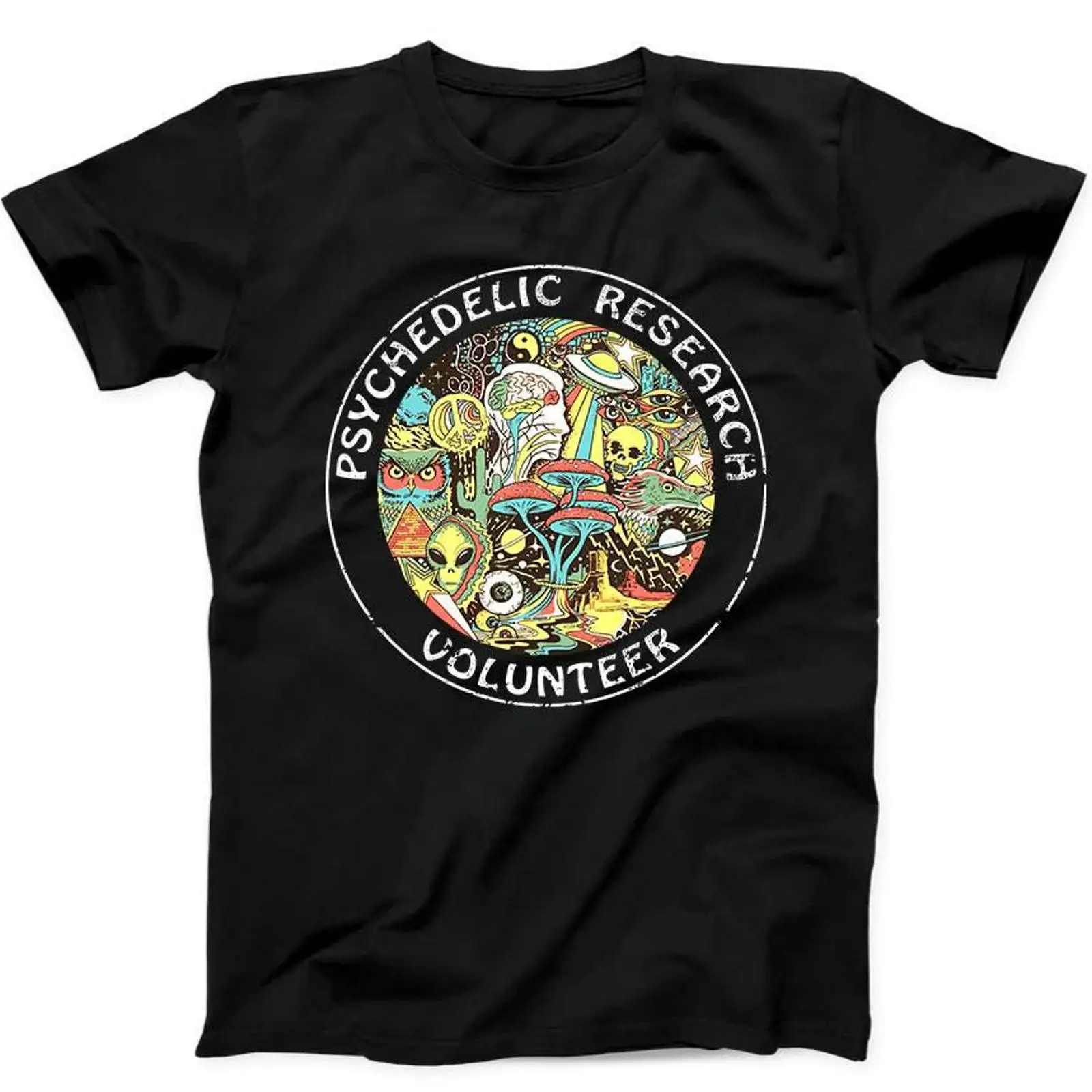 Vintage Fashion Research - Psychedelic Research Volunteer Terence Mckenna Mushroom