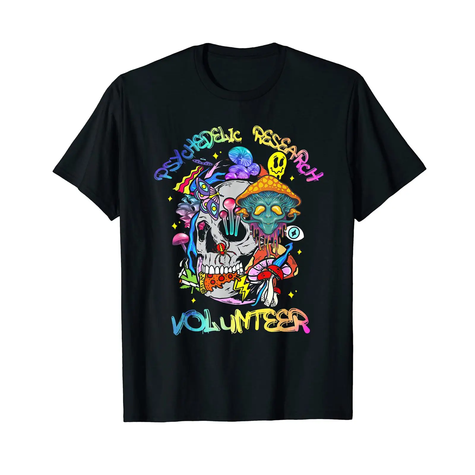 Vintage Fashion Research - Psychedelic Mushroom Research Volunteer T Shirt