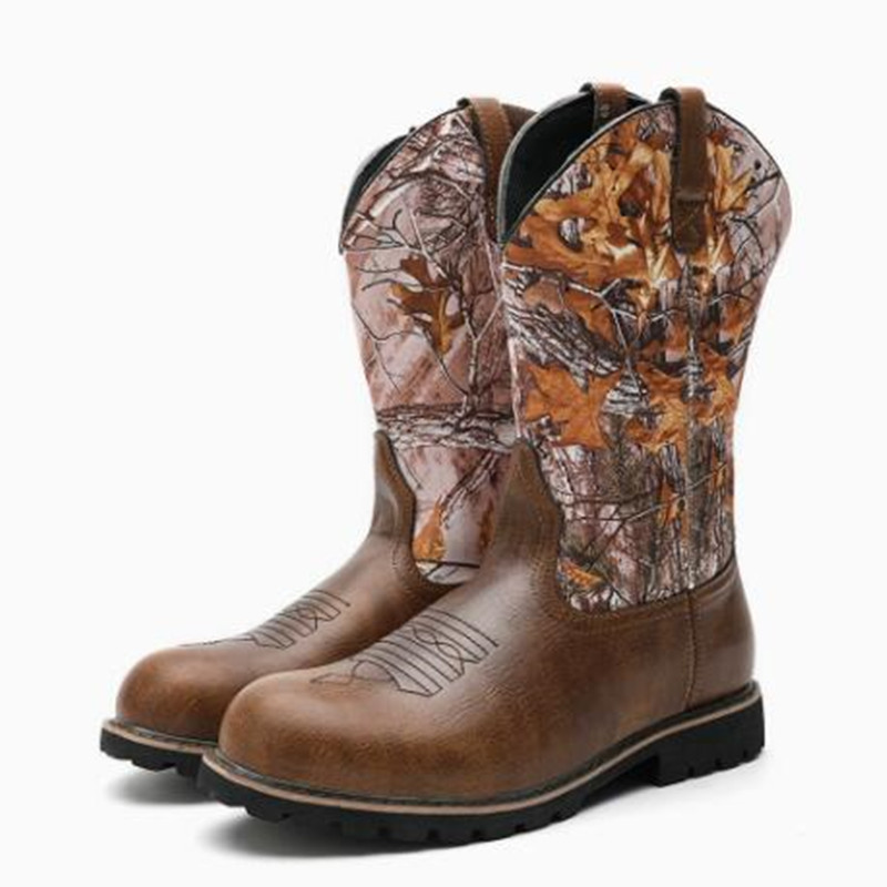 Vintage Fashion Boots - Men's Boots Classic Handmade Embroidery Leather