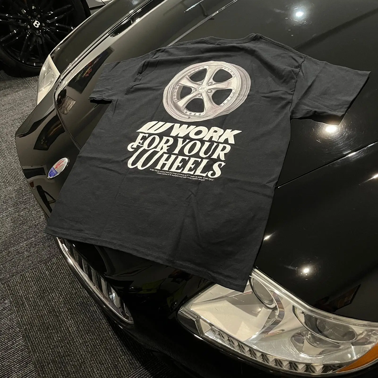 Vintage Fashion Wheel - Work Wheels VSKF T Shirt JDM