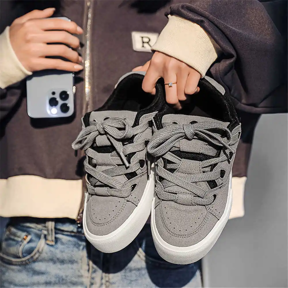 Vintage Fashion Reseller - With Lacing Hiphop Women's School Shoes