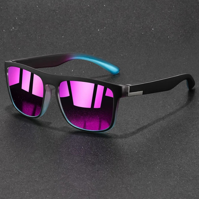 Vintage Fashion Brands - Fashion Vintage Square Sports Sunglasses Men