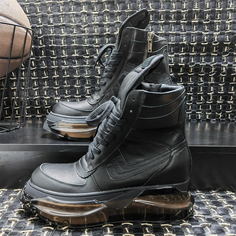 Men Women Boots Ankle Genuine  - Vintage Fashion Boots ulasan dan harga