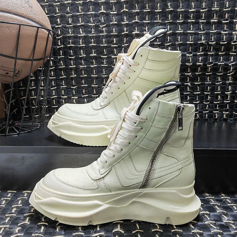 Men Women Boots Ankle Genuine  - Vintage Fashion Boots ulasan dan harga