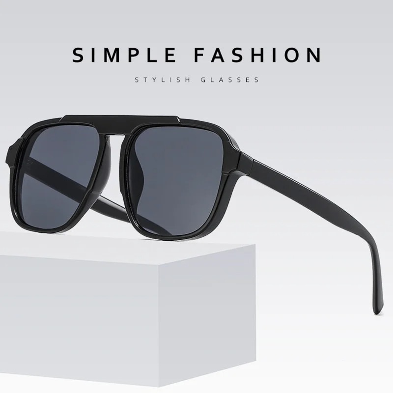 New Oversized Frame Sunglasses - Vintage Fashion Brands ulasan dan harga