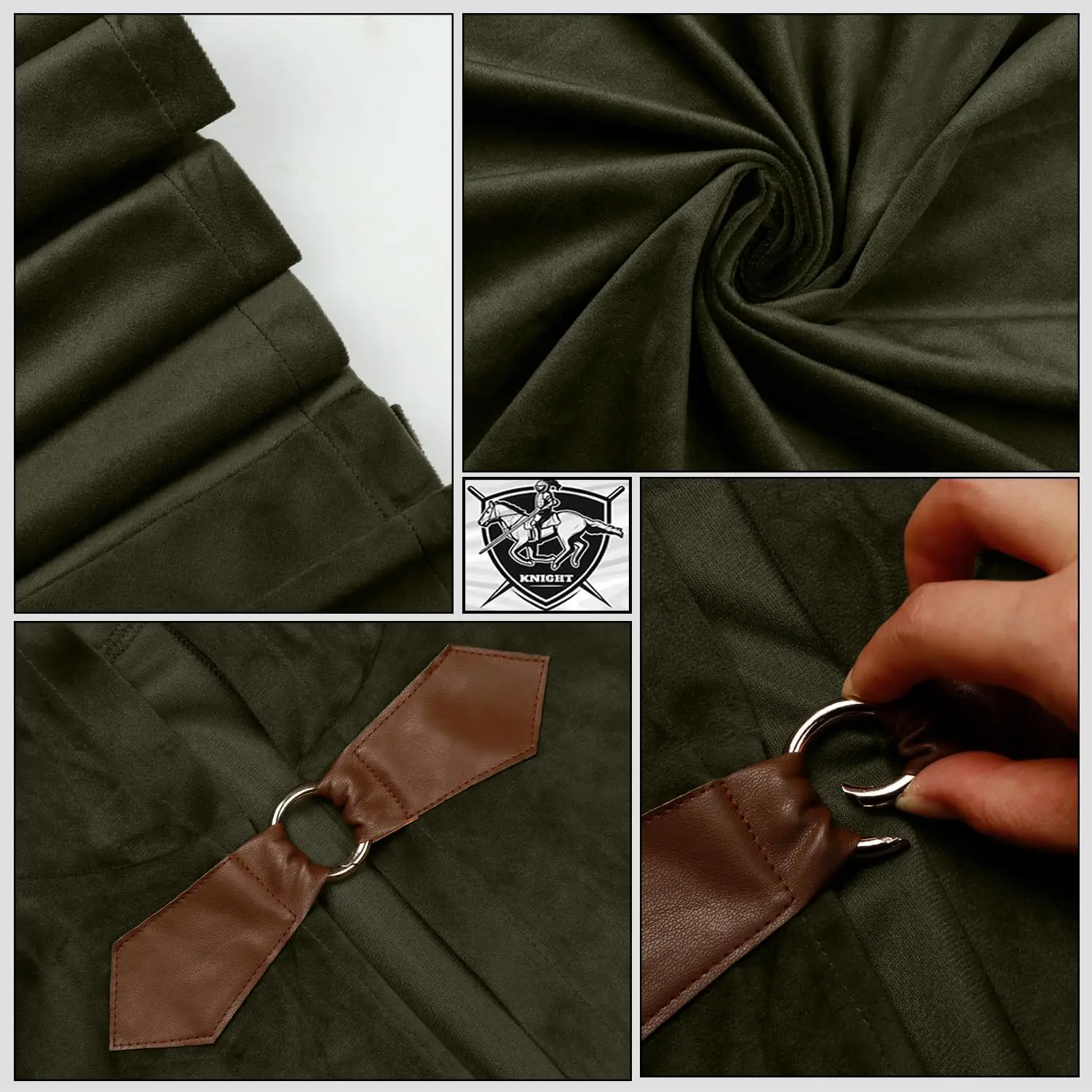 L'VOW Medieval Velvet Hooded C - Vintage Fashion Jacket ulasan dan harga