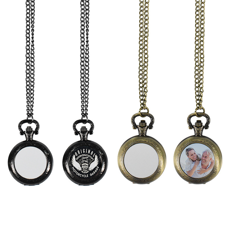 Custom Vintage Metal Pocket Wa - Vintage Fashion Necklace ulasan dan harga