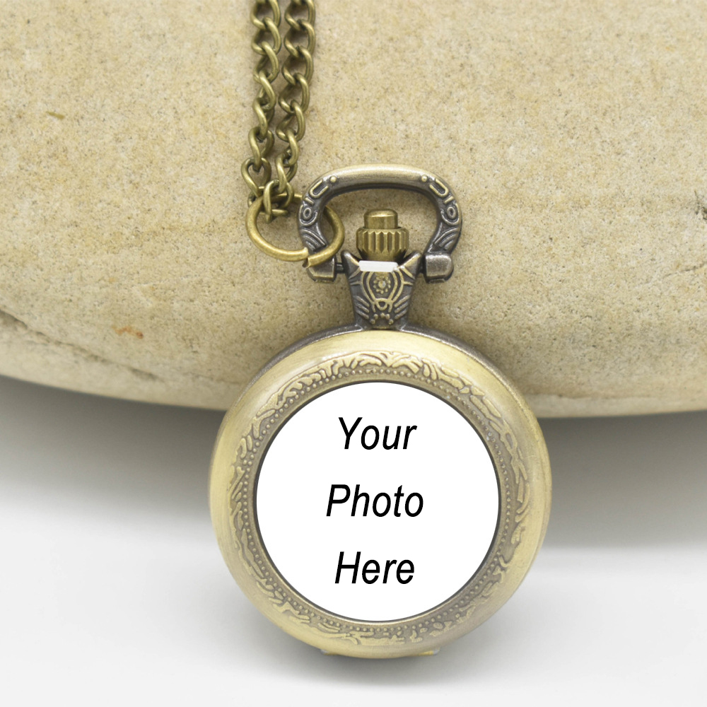 Custom Vintage Metal Pocket Wa - Vintage Fashion Necklace ulasan dan harga