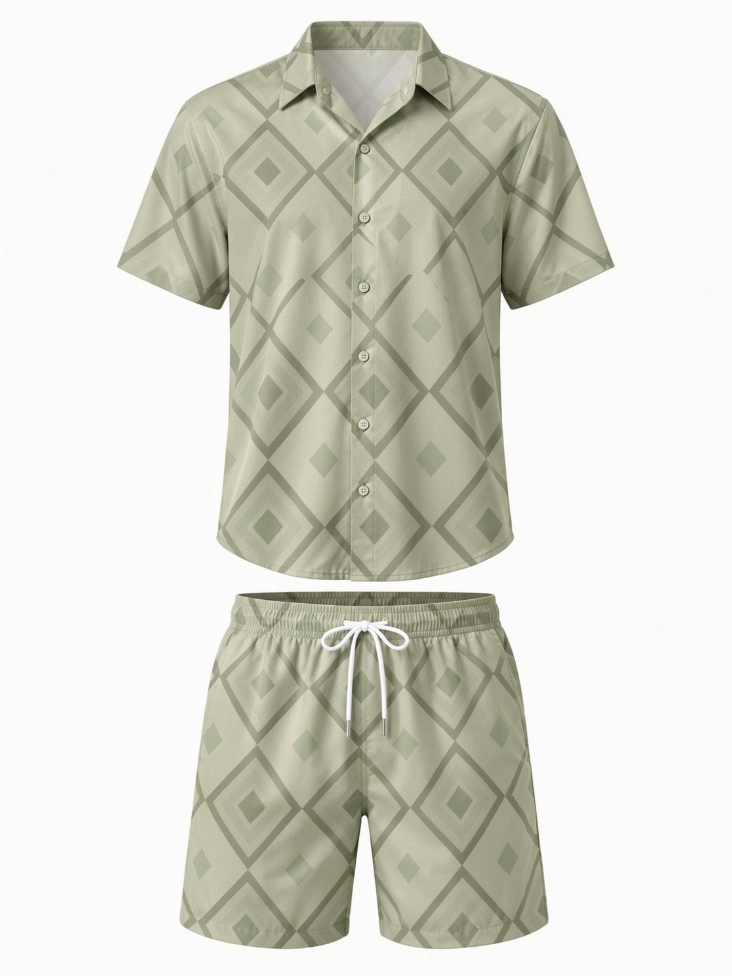 Mens Floral Short Sleeve Shirt - Printed Floral Shirt ulasan dan harga