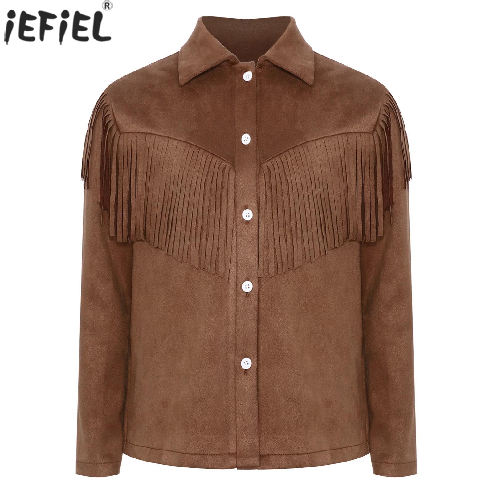 Boys Girls Western Cowboy Cowg - Vintage Fashion Jacket ulasan dan harga