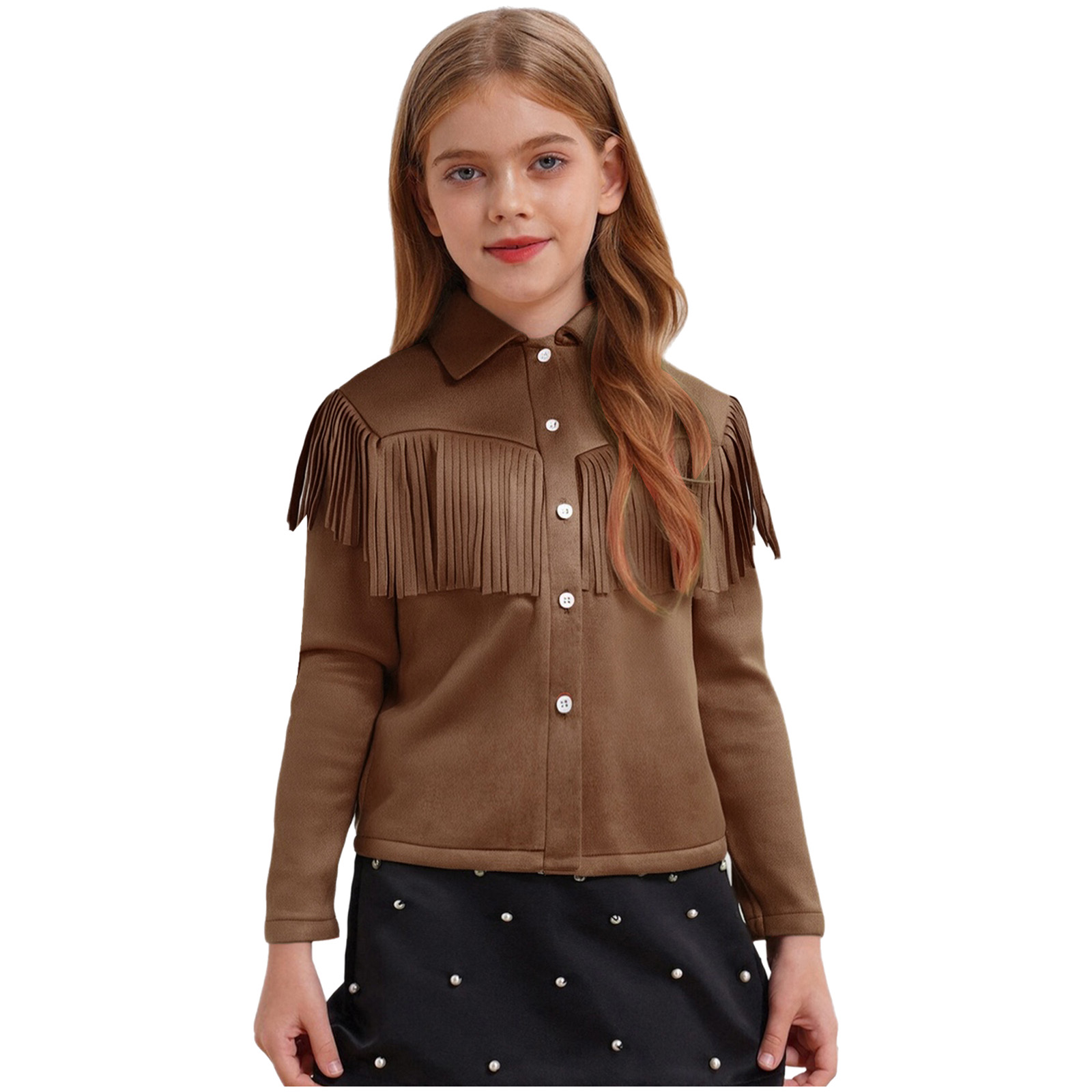 Boys Girls Western Cowboy Cowg - Vintage Fashion Jacket ulasan dan harga