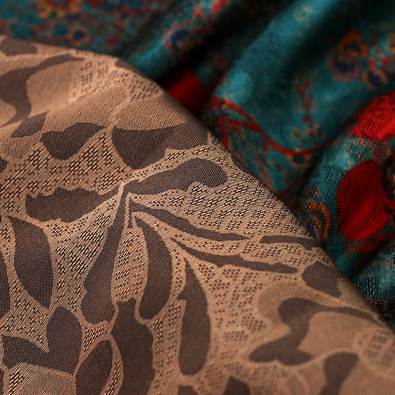 1m Floral Printed Fabric Imita - Printed Floral Shirt ulasan dan harga