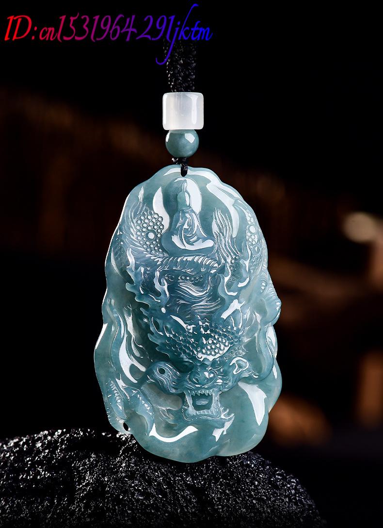 Natural Burmese Jadeite Dragon - Vintage Fashion Design ulasan dan harga