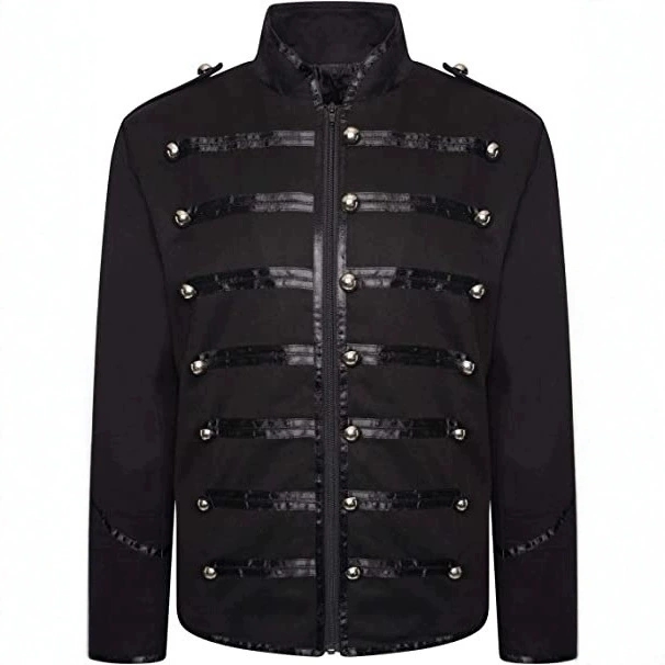 Men's Steampunk Rockstar Jacke - Vintage Fashion Jacket ulasan dan harga