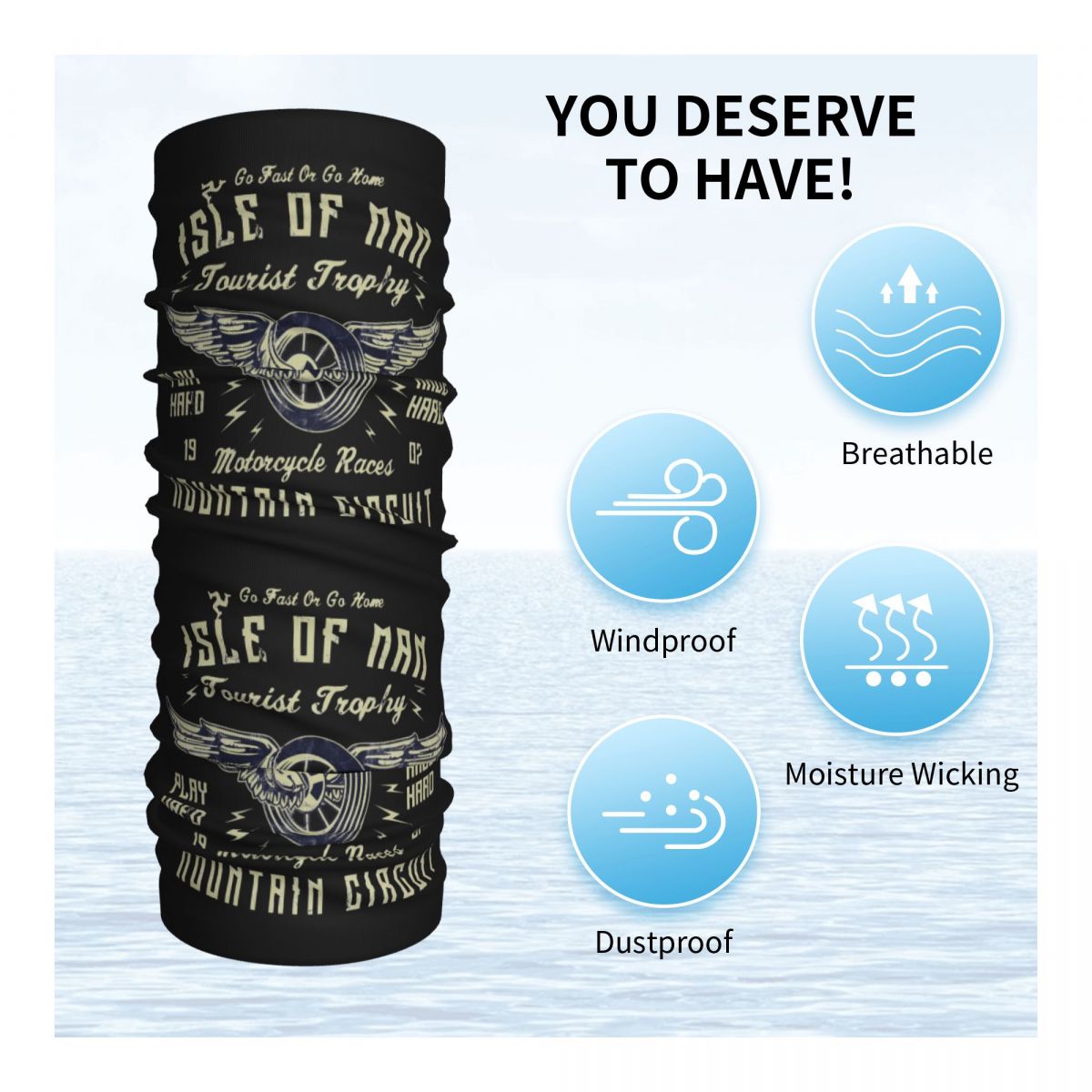 Isle Of Man Racing Vintage Ban - Vintage Fashion Wheel ulasan dan harga