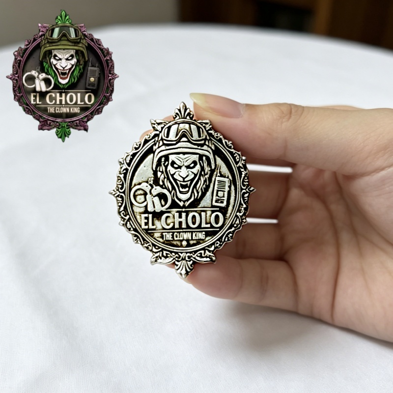 Custom Clown Logo Brooch Perso - Vintage Fashion Jacket ulasan dan harga