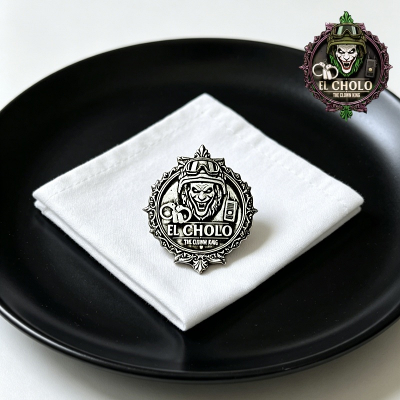 Custom Clown Logo Brooch Perso - Vintage Fashion Jacket ulasan dan harga