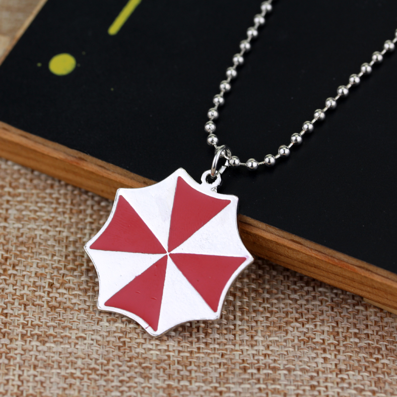 Vintage Fashion Red Umbrella P - Vintage Fashion Necklace ulasan dan harga