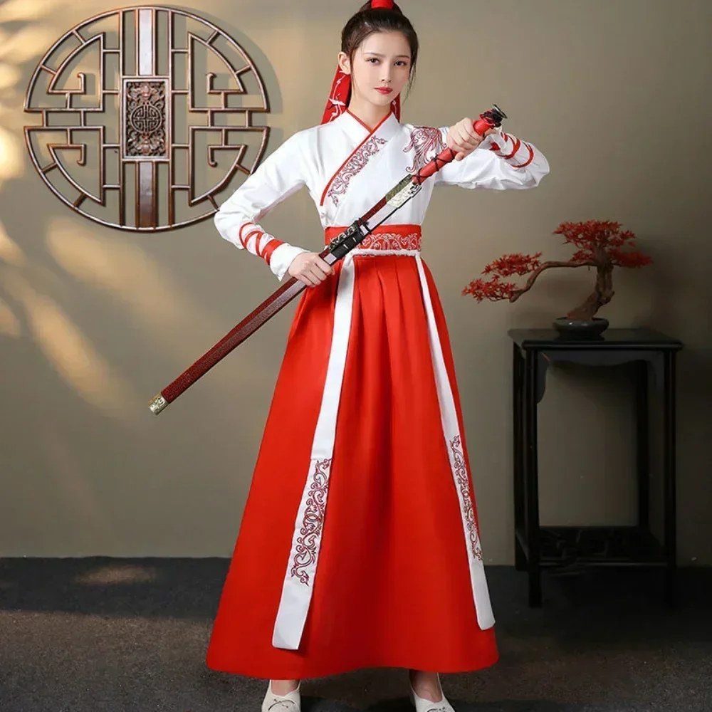 Modern Hanfu Women Top Skirt 2 - Vintage Fashion Queen ulasan dan harga
