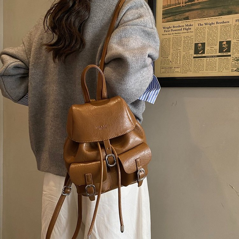 Elegant Leather Women's Should - Vintage Fashion In Paris ulasan dan harga