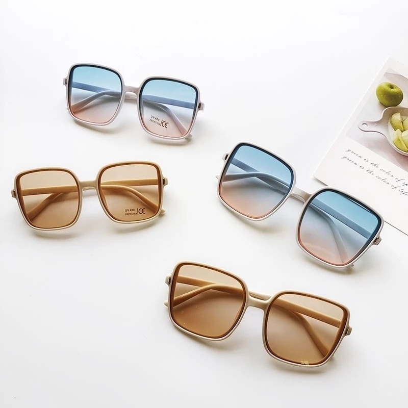 Vintage Oversized Square Sungl - Vintage Fashion Brands ulasan dan harga