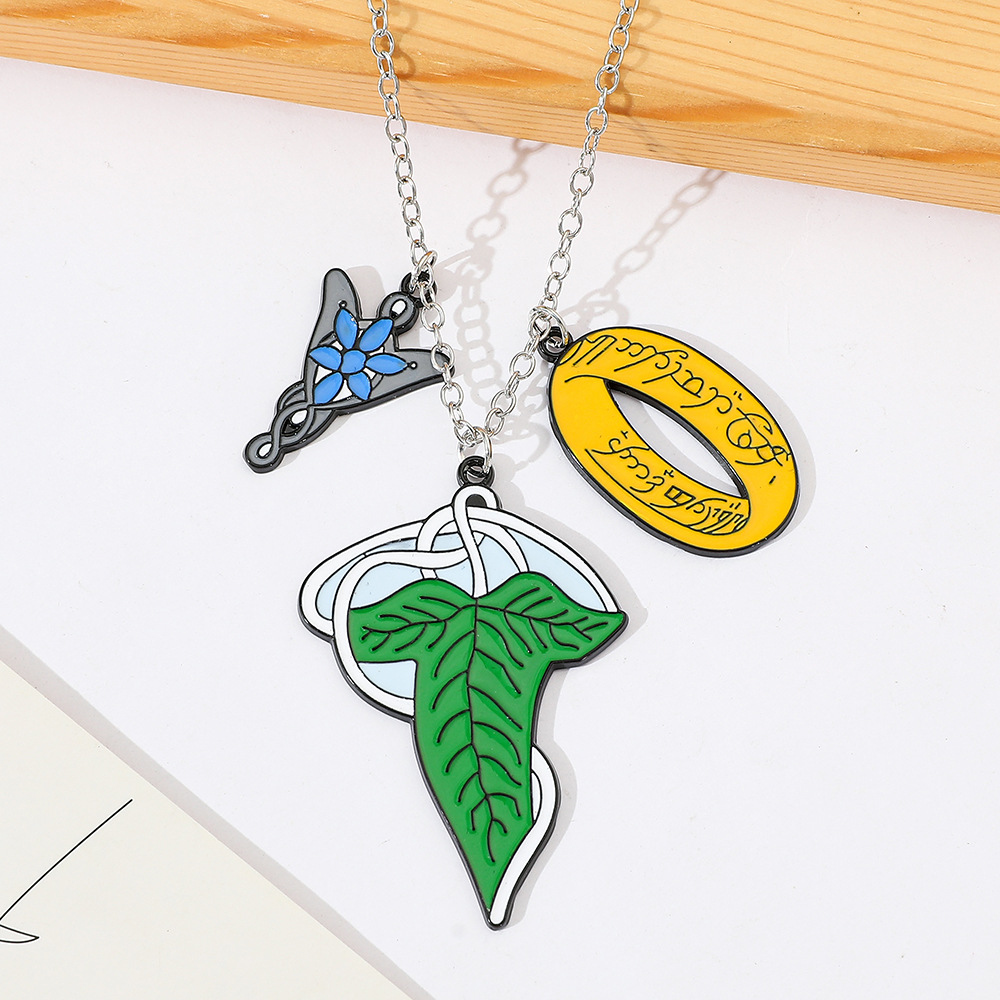 Lord of the Rings Elves Neckla - Vintage Fashion Necklace ulasan dan harga