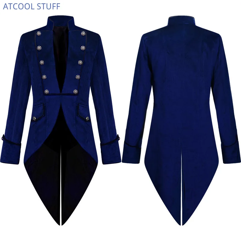 Classic Velet TailCoat Medieva - Vintage Fashion Jacket ulasan dan harga
