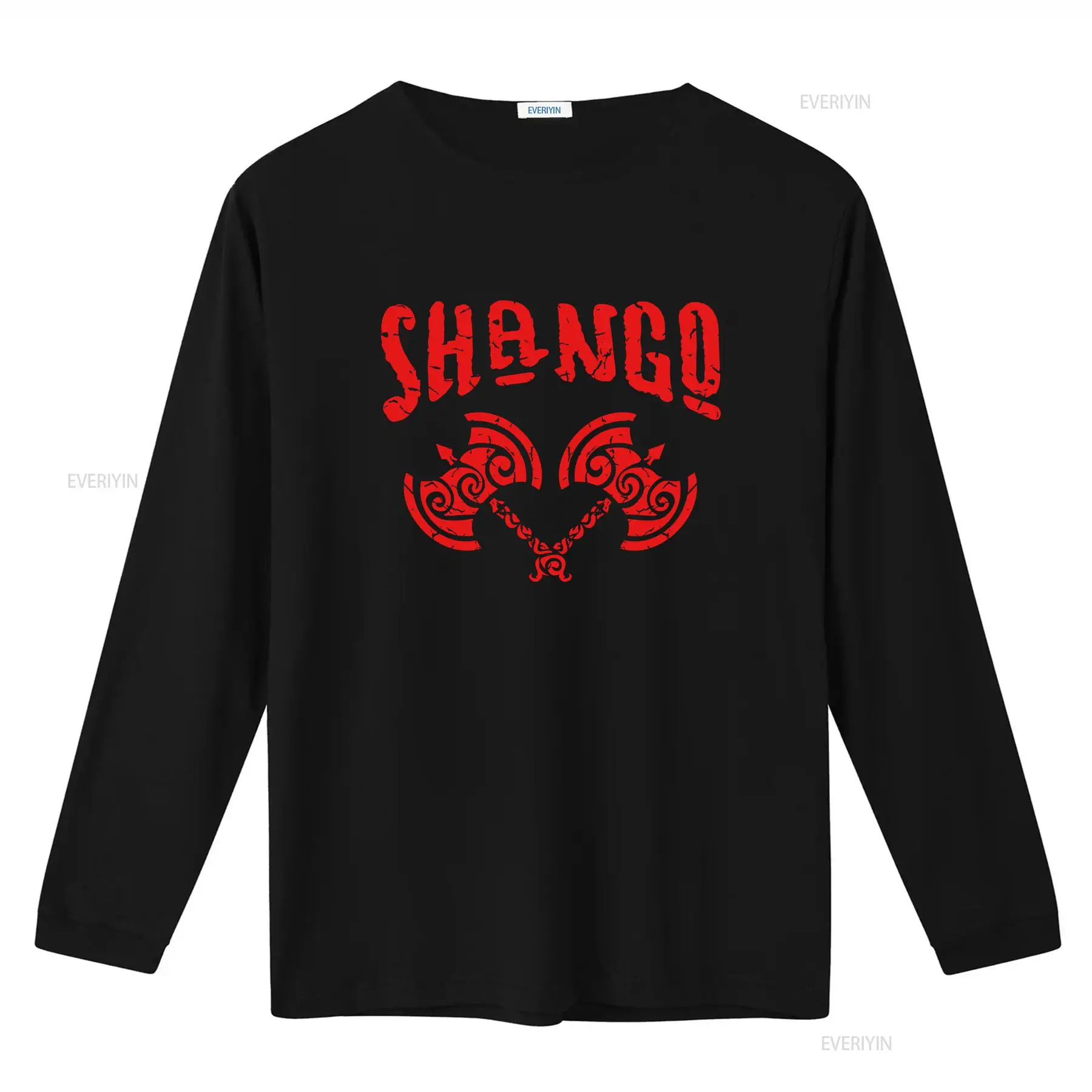 Shango T shirt Xango Orishas C - Vintage Yoruba Fashion ulasan dan harga