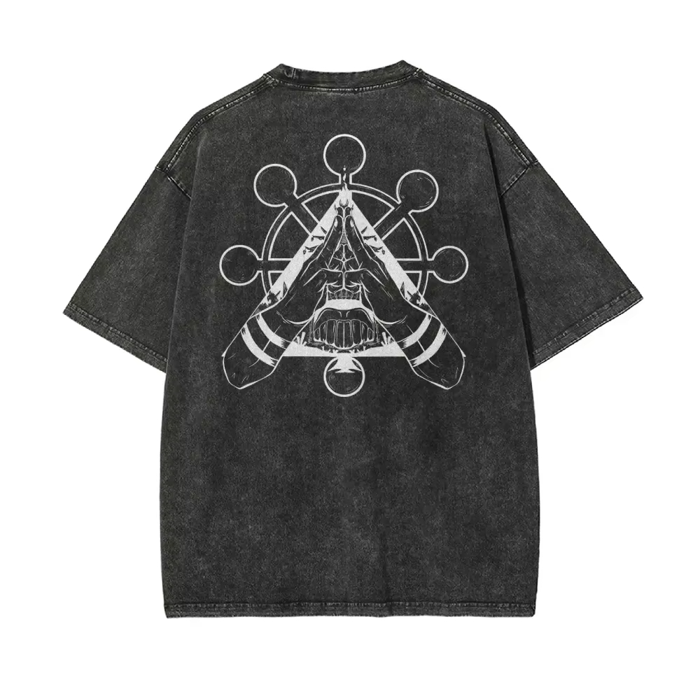 T Shirt Men Wheel Vintage Acid - Vintage Fashion Wheel ulasan dan harga