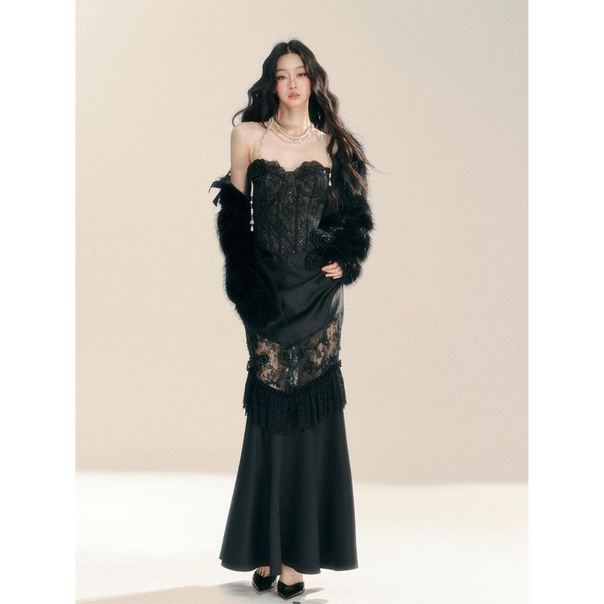 Vintage Gothic Grunge Y2k Lace - Vintage Fashion Design ulasan dan harga