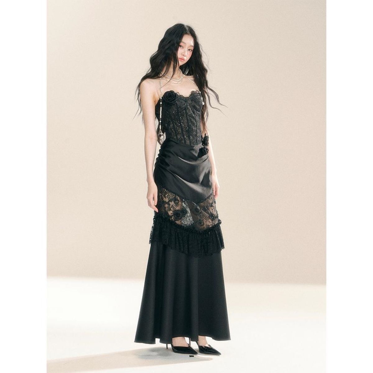 Vintage Gothic Grunge Y2k Lace - Vintage Fashion Design ulasan dan harga