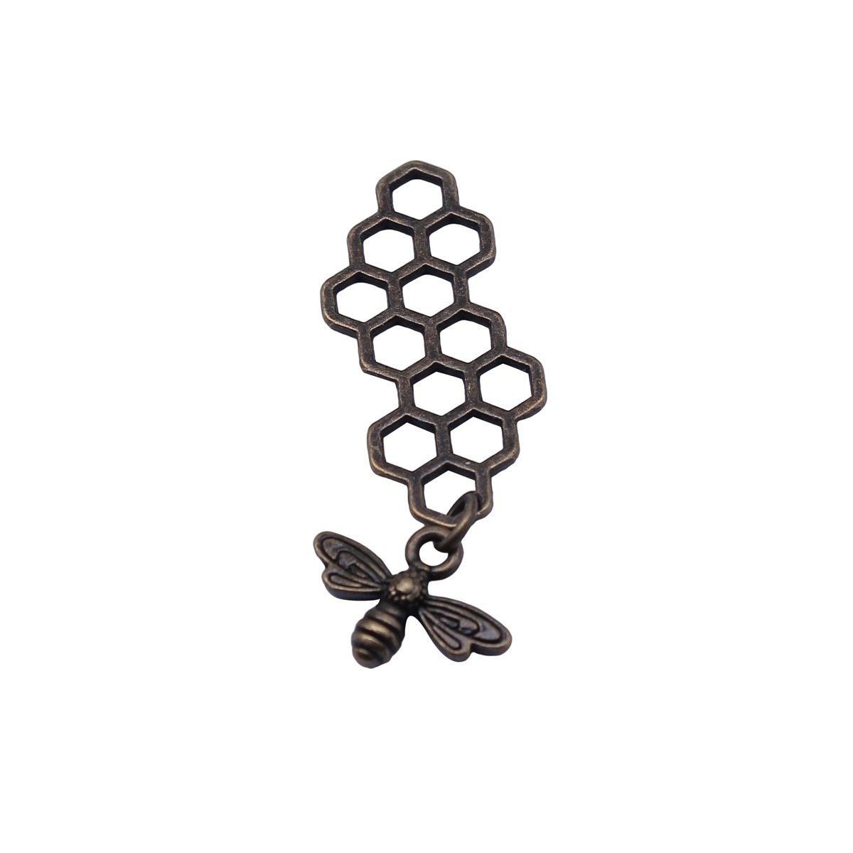 Queen Bee Charm Insect Pendant - Vintage Fashion Queen ulasan dan harga