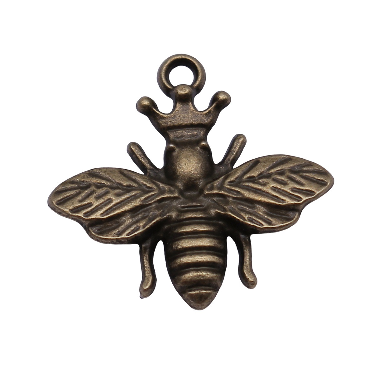 Queen Bee Charm Insect Pendant - Vintage Fashion Queen ulasan dan harga