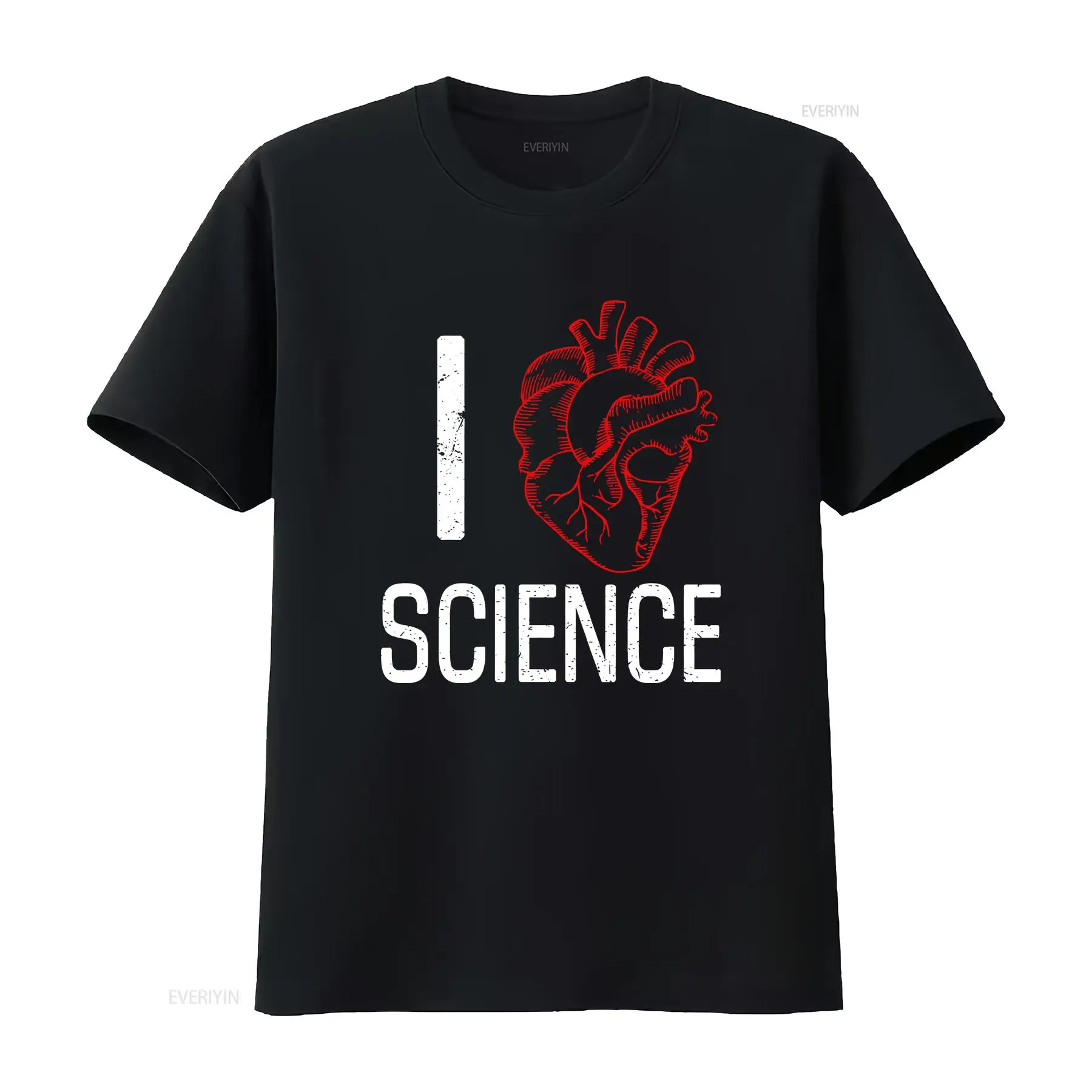 I Heart Science T shirt Resear - Vintage Fashion Research ulasan dan harga