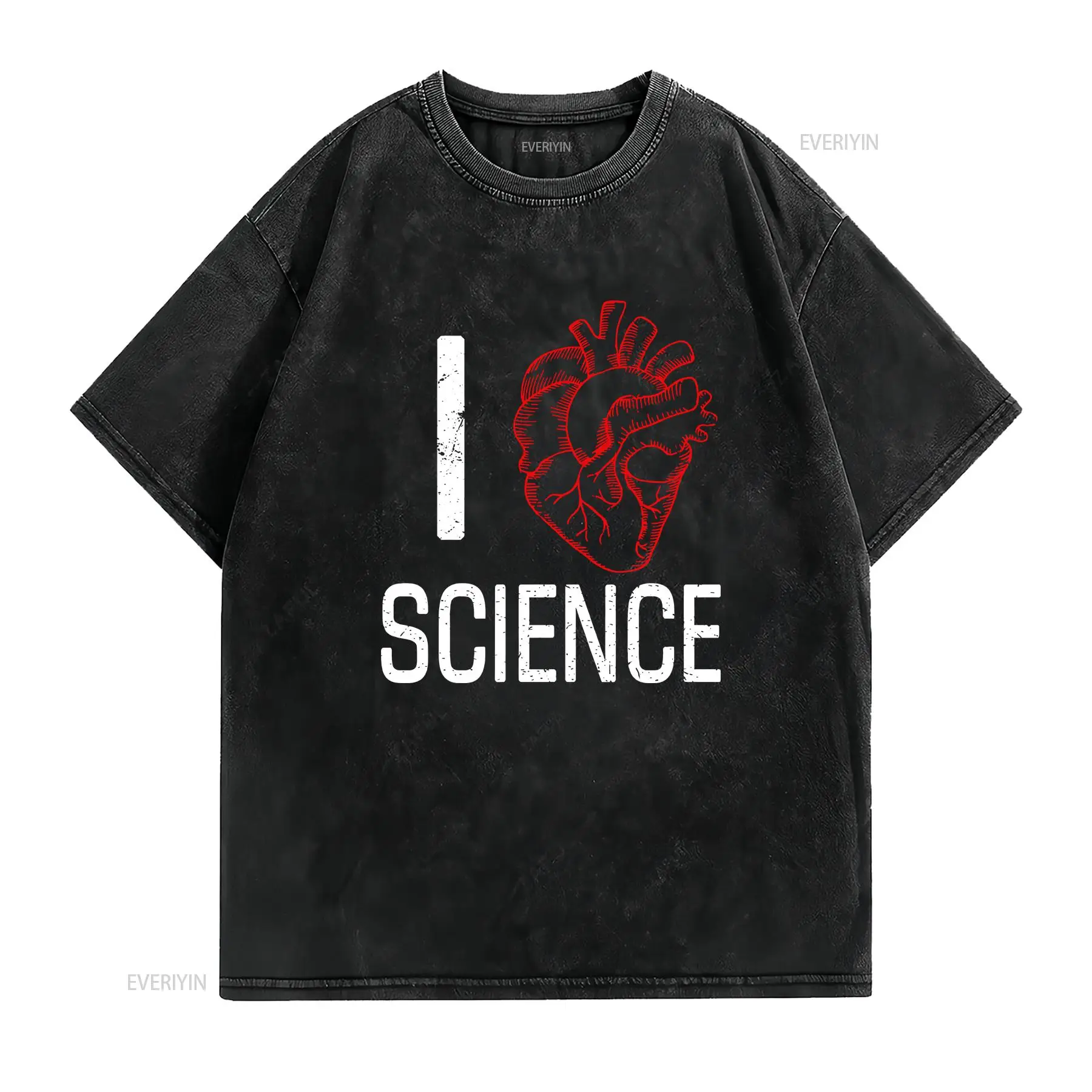 I Heart Science T shirt Resear - Vintage Fashion Research ulasan dan harga
