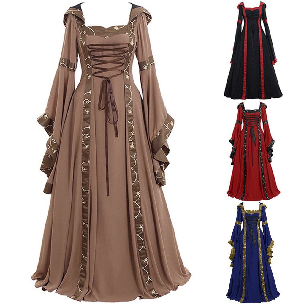 Women's Halloween Dressing Fas - Vintage Fashion Queen ulasan dan harga