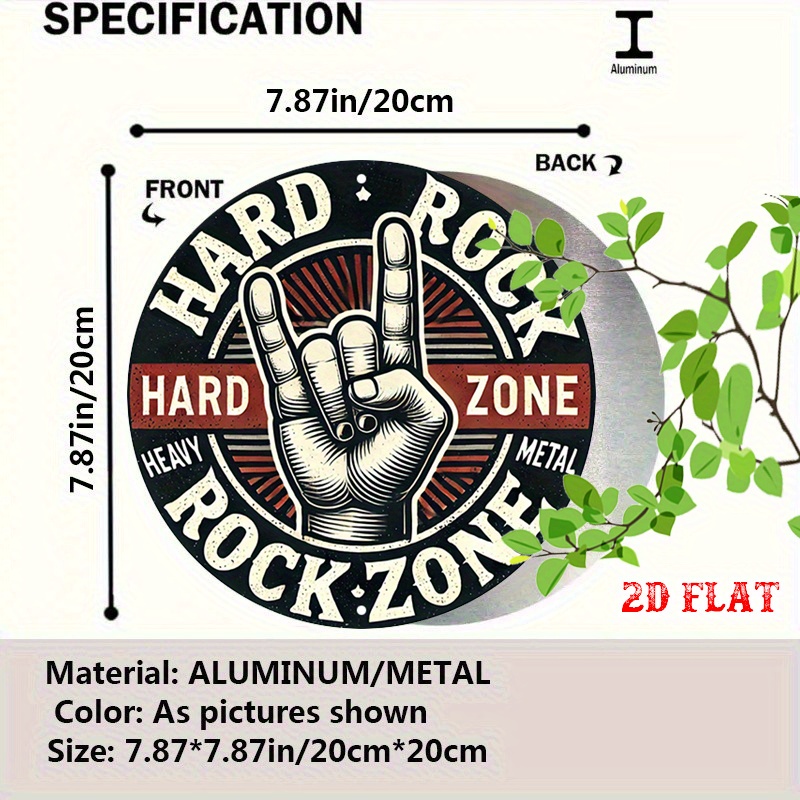 1pc Heavy Metal Rock Zone Wall - Vintage Fashion Posters ulasan dan harga