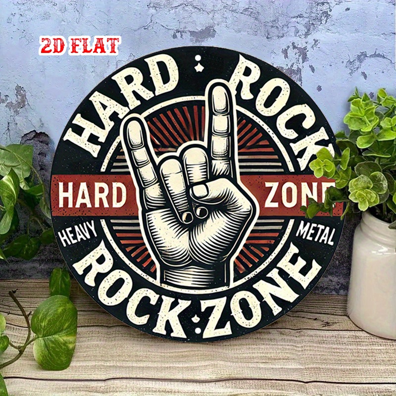 1pc Heavy Metal Rock Zone Wall - Vintage Fashion Posters ulasan dan harga