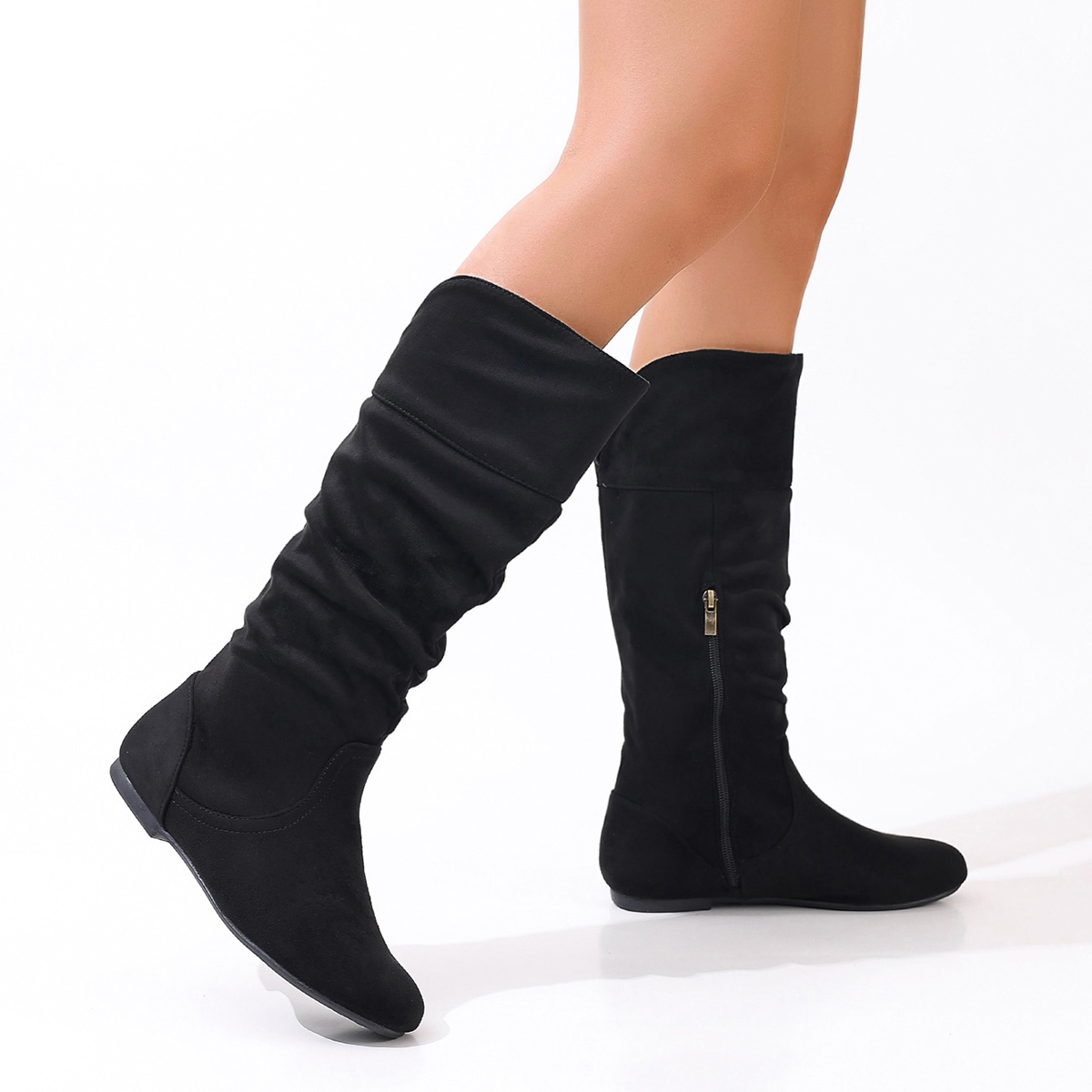 European and American Solid Co - Vintage Fashion Boots ulasan dan harga