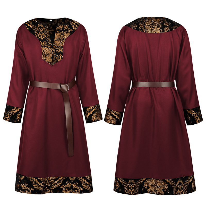 Men's Medieval Renaissance Tun - Vintage Fashion Jacket ulasan dan harga