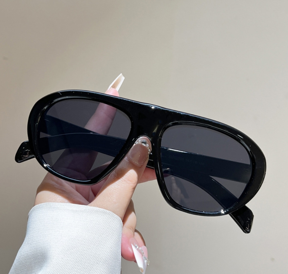 New Oversized Pilot Sunglasses - Vintage Fashion Brands ulasan dan harga