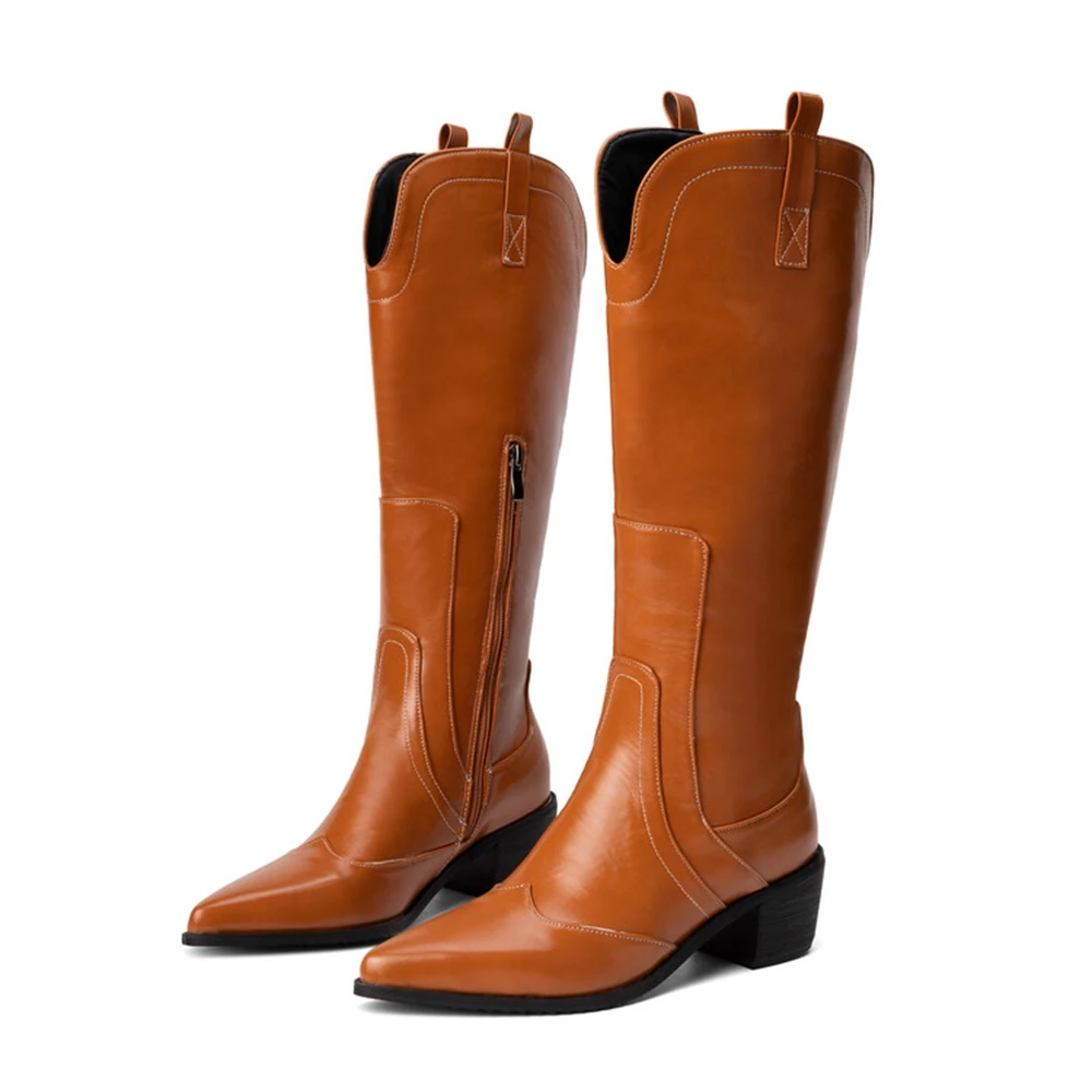Knee High Boots Women Vintage  - Vintage Fashion Rome ulasan dan harga