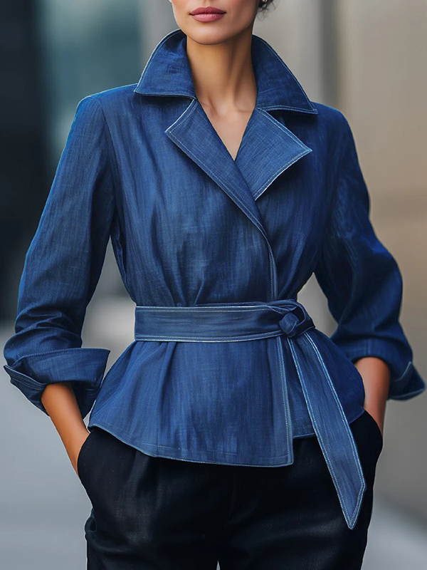 Fall Spring 2026 Fashion Denim - Vintage Fashion Jacket ulasan dan harga