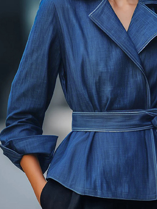 Fall Spring 2026 Fashion Denim - Vintage Fashion Jacket ulasan dan harga