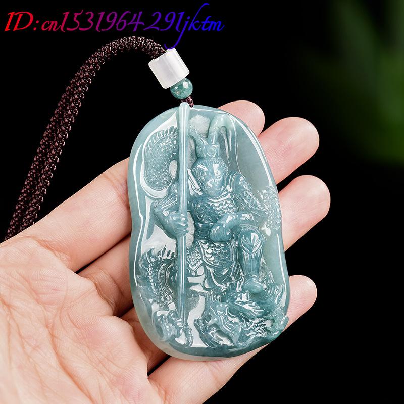 Burmese Jadeite Monkey King Pe - Vintage Fashion Necklace ulasan dan harga